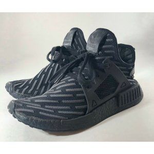 Adidas Triple Black NMD XR1 Primeknit PK Boost Men’s Size 6, BA7214